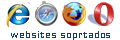 Web optimizada para Microsoft Internet Explorer 7 o superior, Mozilla Firefox V. 3.5 o superior, Opera V. 10 o Safari 4